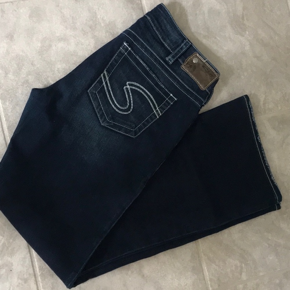 Silver jeans